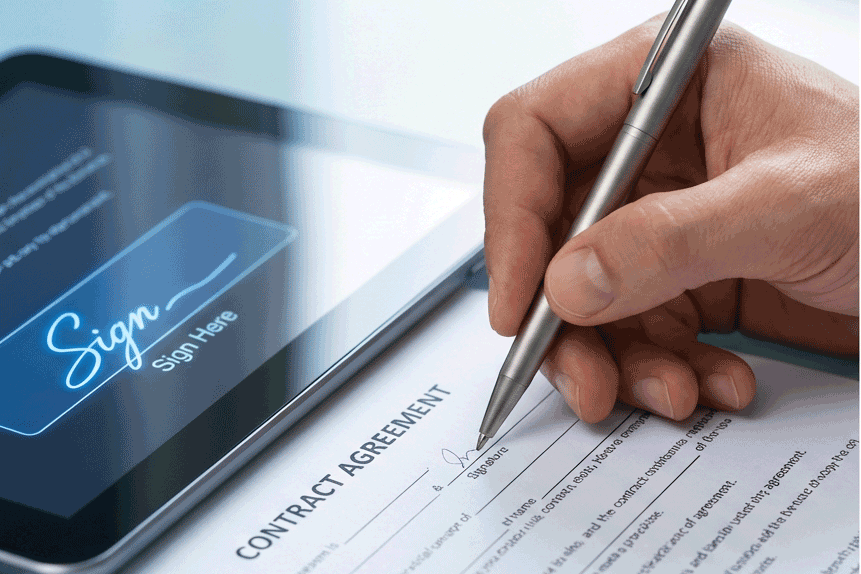 Contract & Document Signing